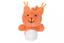 Кукла для пальчикового театра Goki Белка, 8,5 см (50962G-7) - миниатюра 1