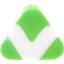 Резинка канцелярская Offtop, зеленый (853509) - миниатюра 1