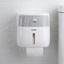 Держатель для туалетной бумаги МВМ My Home BP-16, клейкий, белый с серым (BP-16 WHITE/GRAY) - миниатюра 6
