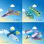 Набор для творчества Avenir Оригами Аэропорт с самолетами, 40 листов (CH201769) - миниатюра 5