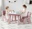 Дитячий функціональний столик і два стільчики Poppet Пудра, рожевий (PP-001P) - мініатюра 2