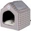 Домик для кошек Trixie Silas, 40х45х40 см, серый (36352) - миниатюра 1