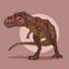 Картина по номерам ArtCraft Тираннозавр 30x30 см (15023-AC) - миниатюра 1