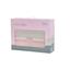 Двостороннє покривало Ideia Стиль Люкс, 240х220 см, рожевий та білий (8-13499 пудра/білий) - мініатюра 8