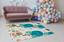 Дитячий двосторонній складний килимок Poppet Весела жирафа та Загадковий ліс, 200x180x1 см (PP009-200) - мініатюра 10