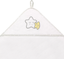 Полотенце с капюшоном BabyOno Звездочки, 100х100 см, белый (142/07) - миниатюра 2