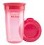 Чашка-непроливайка Nuby 360°, з кришечкою, 360 мл, рожевий (NV0414003pnk) - мініатюра 2