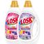 Набір Losk: Гель для прання Losk Color Ароматерапія Ефірні олії та аромат квітки Жасмину, 855 мл + Гель для прання Losk Color Ароматерапія Ефірні олії та аромат Малайзійської квітки, 855 мл - мініатюра 1