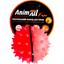 Игрушка для собак AnimAll Fun AGrizZzly Мяч Каштан кораловая 7 см - миниатюра 1