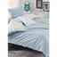 Комплект постільної білизни Eponj Home Paint Mix A.Mavi-Beyaz, ранфорс, євростандарт, біло-блакитний, 4 предмети (2000022189279) - мініатюра 1