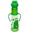 Бутылочка для кормления Baby Team, с ручками и силиконовой соской, 250 мл, зеленый (1414_жабка) - миниатюра 1
