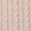 Плед Прованс Soft Косы, 240х220 см, пудра (13908) - миниатюра 3