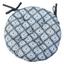 Подушка для стула Прованс Габриела, круглая, 40 см, серый (27314) - миниатюра 1