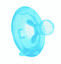 Силіконова пустушка Nuby Вишенька, з природнім рухом соска, 6+ міс., блакитний, 2 шт. (NV0202002MCSblue) - мініатюра 1