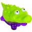 Іграшка для собак GiGwi Suppa Puppa Крокодильчик, з пищалкою, 9 см (75007) - мініатюра 1