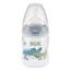 Пляшечка для годування NUK First Choice Plus Крокодил, з силіконовою соскою, 150 мл, блакитний (3952401) - мініатюра 1