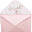 Рушник з гребінцем і щіткою Interbaby Teddy, рожевий (8100221) - мініатюра 2
