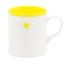 Чашка МВМ My Home, 300 мл, жовта (KP-47 YELLOW) - мініатюра 1