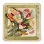 Декоративная тарелка Lefard Бабочка с тюльпанами, 21 см, разноцветный (59-409) - миниатюра 1