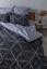 Комплект постельного белья ТЕП Happy Sleep Quadro Star Grey евро серый с белым (2-03796_25740) - миниатюра 4