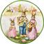 Блюдо Lefard Великодній кролик, 26 см, різнобарвний (948-030) - мініатюра 1