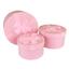 Набор подарочных коробок UFO Pink, круглая, 80303-002, 3 шт. (80303-002 Набор 3 шт PINK круг.) - миниатюра 1