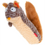 Іграшка для собак GiGwi Plush Білка з пищалкою, 29 см (75309) - мініатюра 1