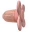 Силиконовый ниблер KinderenOK Nibi Teether 2in1 с прорезывателем, розовый (270121) - миниатюра 3