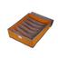 Органайзер для белья Supretto, 7 отделений, оранжевый, 27х36х11 см (5688-0001) - миниатюра 1