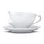 Чашка з блюдцем для кави Tassen Поцілунок 200 мл, порцеляна (TASS14201/TA) - мініатюра 4
