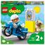 Конструктор LEGO DUPLO Поліцейський мотоцикл, 5 деталей (10967) - мініатюра 1