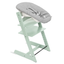 Набор Stokke Newborn Tripp Trapp Soft Mint: стульчик и кресло для новорожденных (k.100135.52) - миниатюра 1