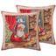 Наволочка новорічна Lefard Home Textile Artisan гобеленова з люрексом, 45х45 см (716-125) - мініатюра 1