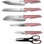 Набір ножів Berlinger Haus I-Rose Collection, рожевий (BH 2797) - мініатюра 2