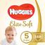 Набор подгузников Huggies Elite Soft 5 (12-22 кг), 168 шт. (2 уп. по 84 шт.) - миниатюра 1
