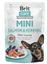 Беззерновой влажный корм для собак миниатюрных пород Brit Care Mini pouch, лосось и сельдь в соусе, 85 г - миниатюра 1