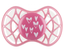 Силиконовая ортодонтическая пустышка Nuvita Air55 Cool Сердечки, 6-12 мес., розовый (NV7084PY) - миниатюра 1