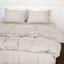 Комплект постельного белья MirSon Natural Linen Jasmine лен полуторный бежево-серый (2200008269036) - миниатюра 1