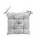 Подушка для стільця Прованс Gray Milan, 40х40 см, сірий (24623) - мініатюра 1