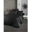 Комплект постельного белья LightHouse Exclusive Sateen Stripe Lux, сатин, евростандарт, 220x200 см, черный (2200000550194) - миниатюра 1