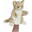 Мягкая игрушка на руку Hansa Puppet Имбирный кот, 30 см, белый с оранжевым (7182) - миниатюра 1
