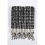 Рушник Barine Curly Bath Towel, 95х45 см, кремово-чорний (svt-2000022233088) - мініатюра 2