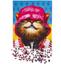 Пазлы De.tail Радостный кот в розовой панаме, 1000 элементов (DT1000-07) - миниатюра 2