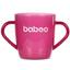 Чашка с ручками Baboo, 12+ мес., 200 мл, розовая (8-138) - миниатюра 1
