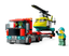 Конструктор LEGO City Грузовик для спасательного вертолета, 215 деталей (60343) - миниатюра 4