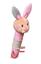 Іграшка-піщалка BabyOno Кролик Юлія, 24 см, рожевий (621) - мініатюра 5