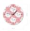 Настенные часы Art-Life Collection, 45x45 см, розовый (1 Pvh 23 45x45) - миниатюра 1