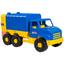 Машинка Tigres City Truck Мусоровоз синяя с желтым (39399) - миниатюра 3