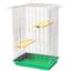 Клітка для гризунів Лорі Шиншила-люкс, цинк, 56.5х40х85 см, в ассортименті - мініатюра 3