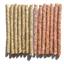 Ласощі для собак Lucky star Різнобарвні жувальні палички манчі, 13 см, 200 г (R007S) - мініатюра 1